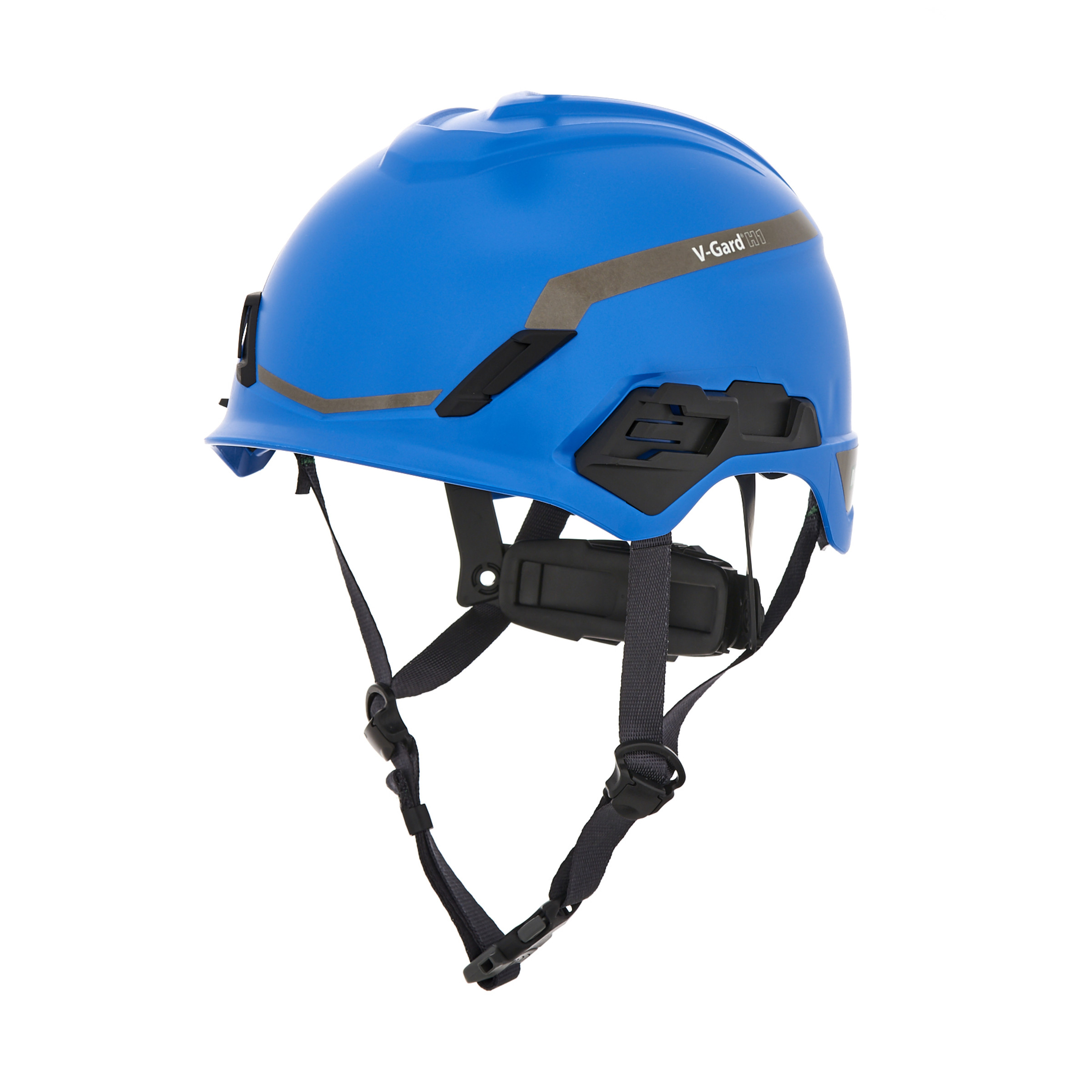 V-Gard® H1 Safety Helmet, Novent, Blue, Fas-Trac® III Pivot, ANSI, EN397